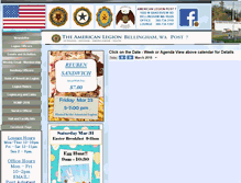 Tablet Screenshot of bellinghamlegion.com